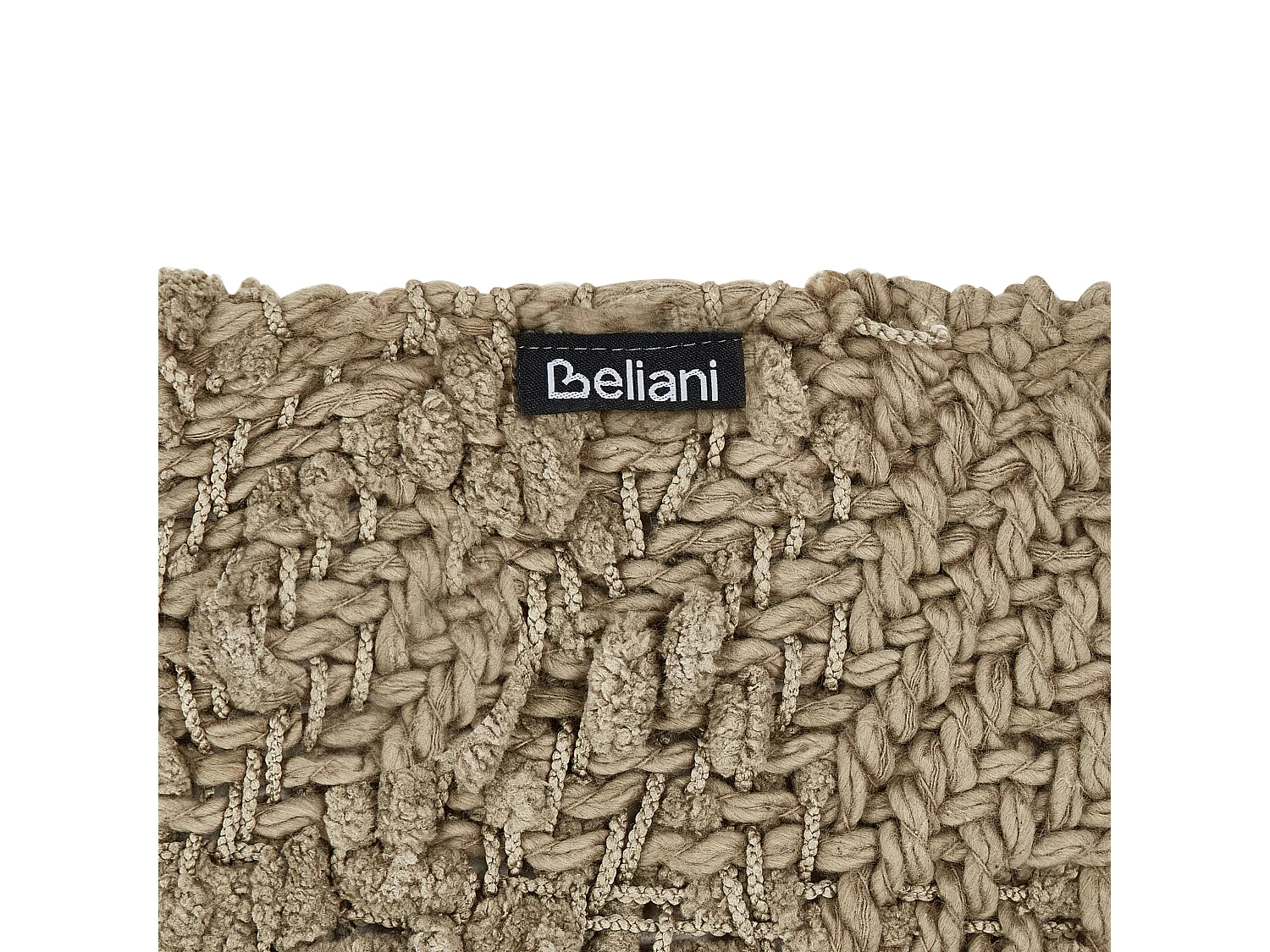 Coperta VELLA Cotone 220 x 240 cm Tortora