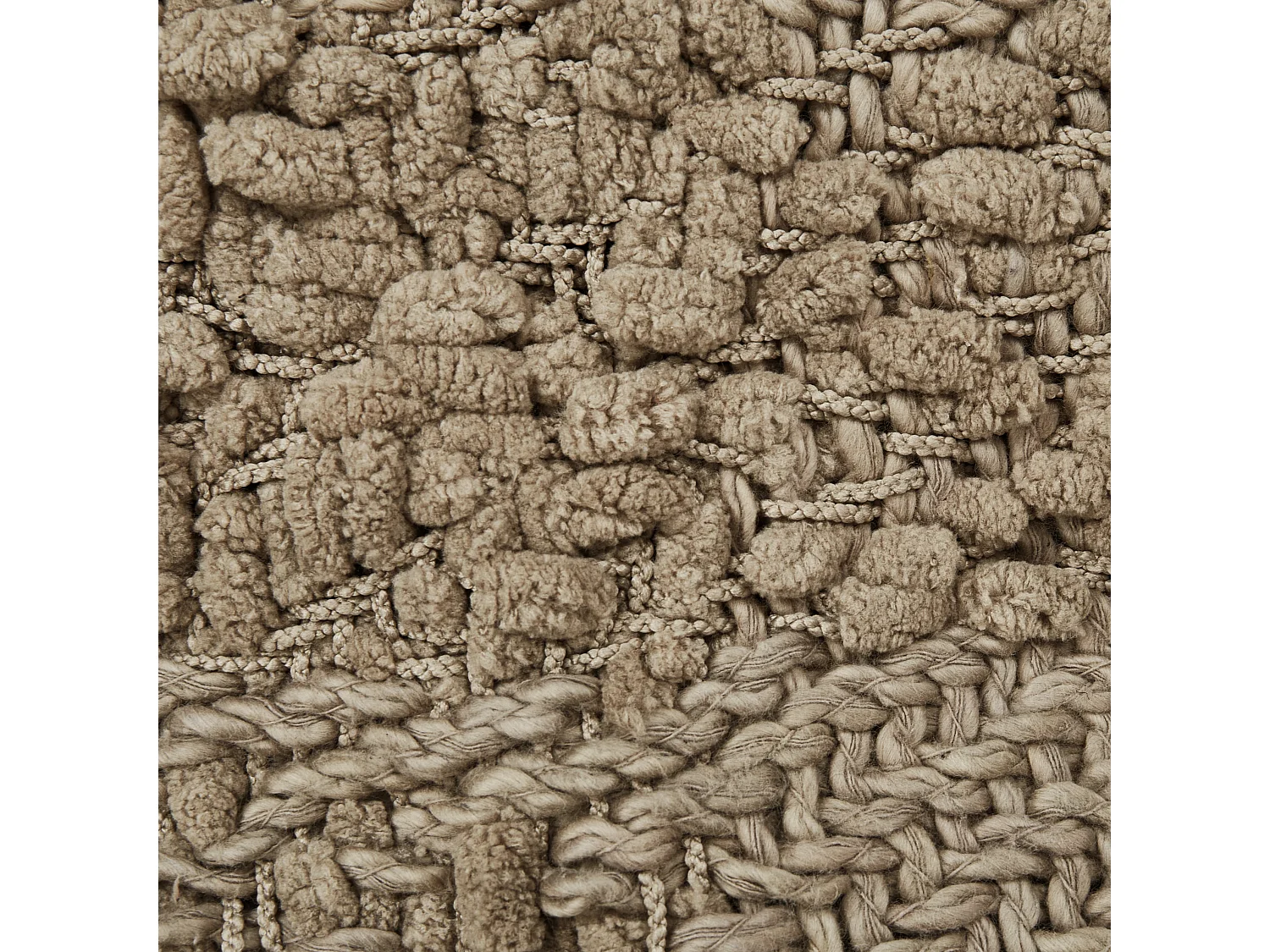 Couverture VELLA Coton 200 x 220 cm Taupe