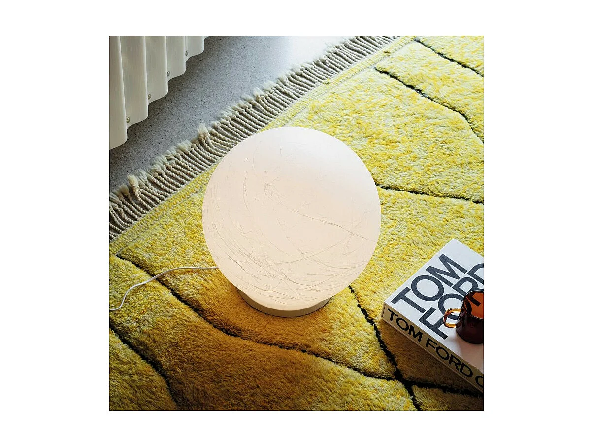 Ideal Lux CARTA Lampadaire portatif Blanc 30cm