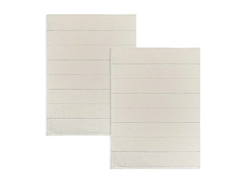 Set de 2 alfombras de baño BONE 50x70 cm  beige