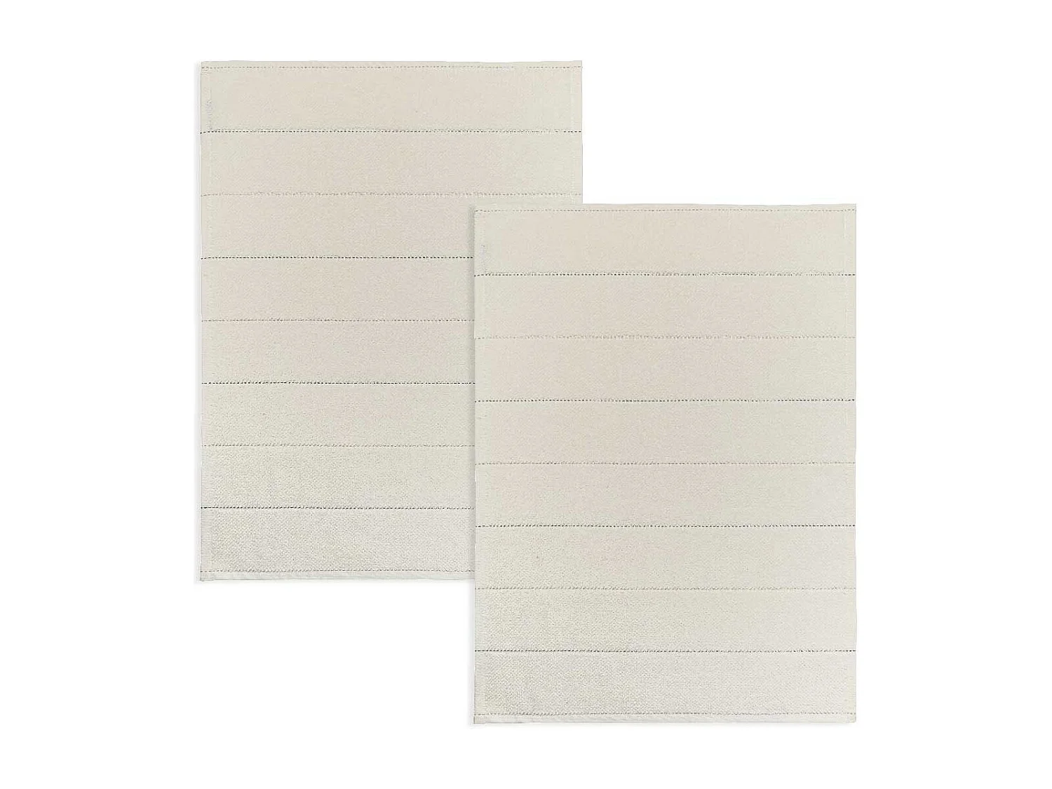 Set de 2 alfombras de baño BONE 50x70 cm  beige