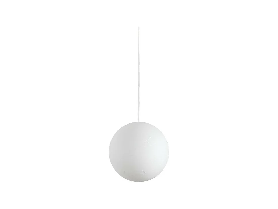 Ideal Lux CARTA Suspension d'intérieur Globe à 1 lumière, blanc, E27