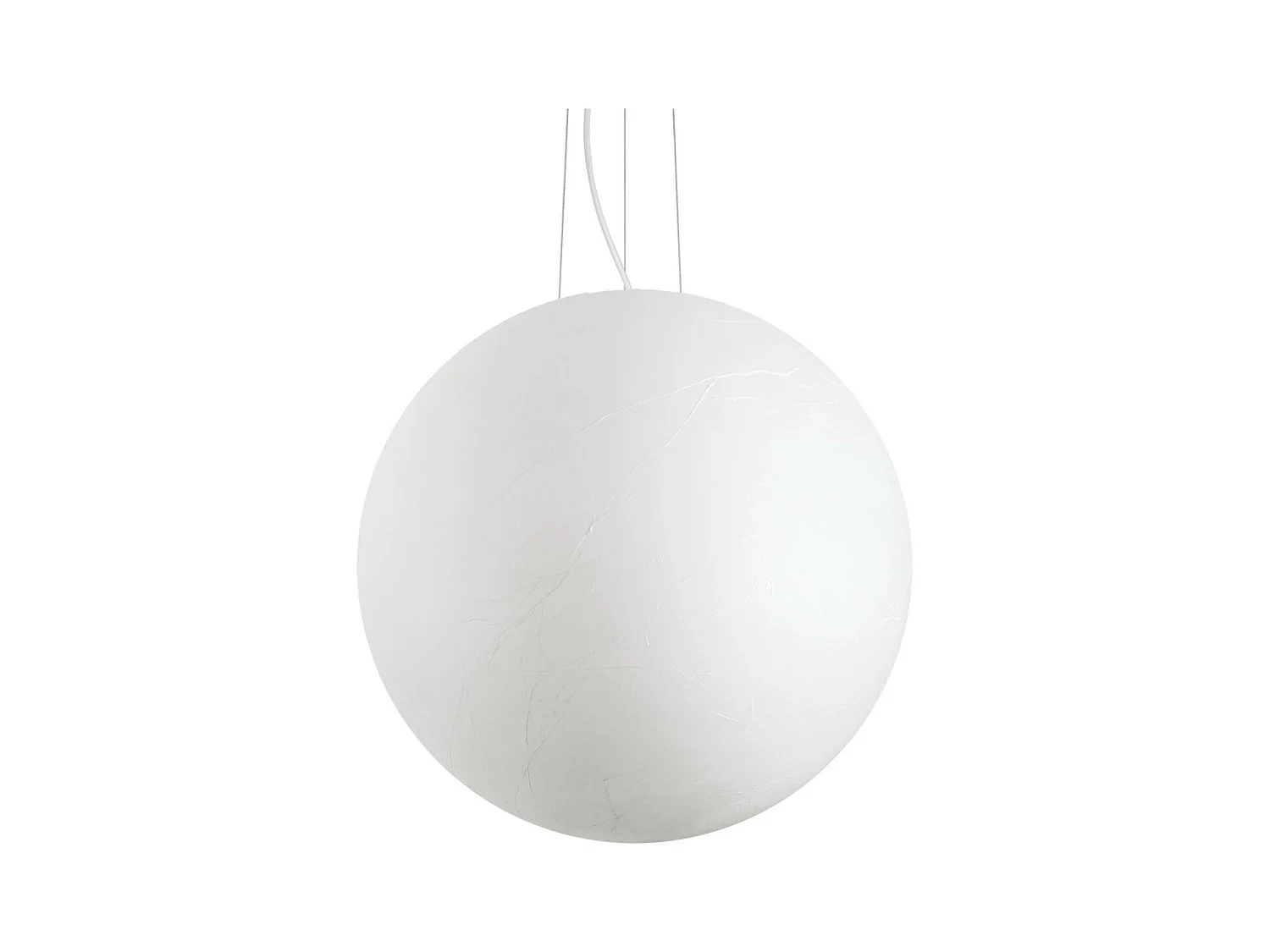 Ideal Lux CARTA Plafonnier Suspension Globe Blanc
