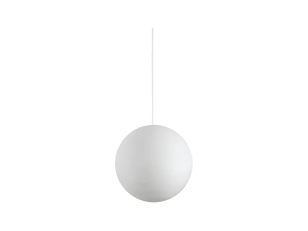 Ideal Lux CARTA Suspension d'intérieur Globe à 1 lumière, blanc, E27