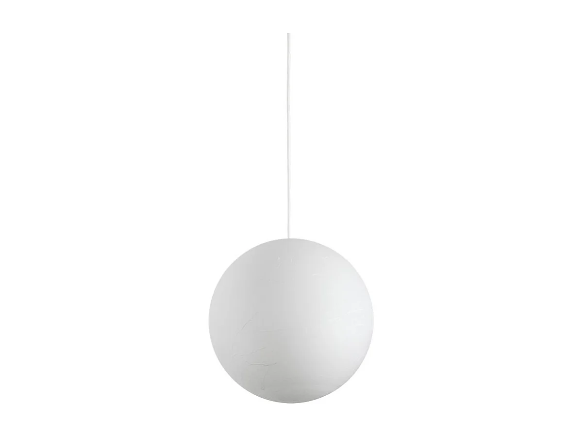 Ideal Lux CARTA Suspension d'intérieur Globe à 1 lumière, blanc, E27