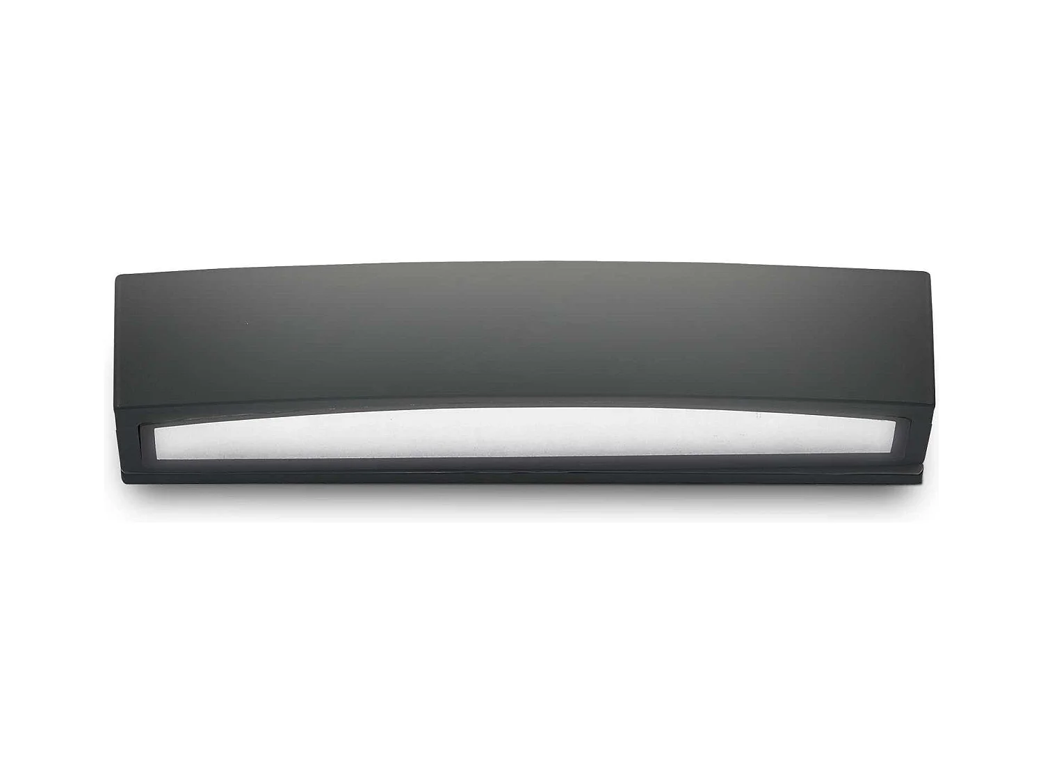 Ideal Lux Andromeda Grande applique murale extérieure à 2 ampoules, noir, mastic IP54, E27