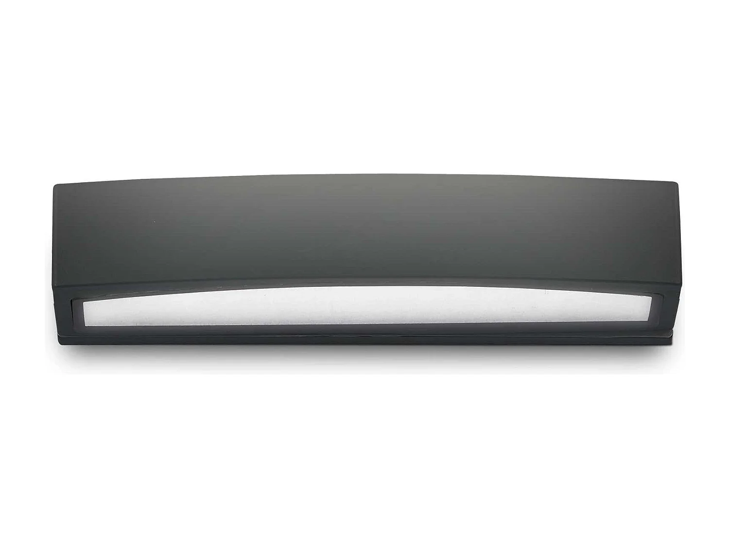 Ideal Lux Andromeda Grande applique murale extérieure à 2 ampoules, noir, mastic IP54, E27