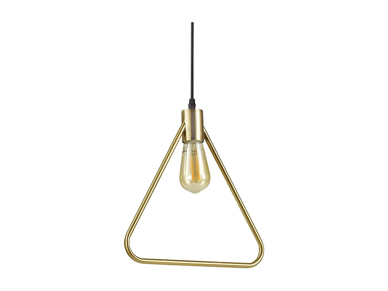 Ideal Lux Abc Plafonnier à 1 lumière en laiton antique, E27