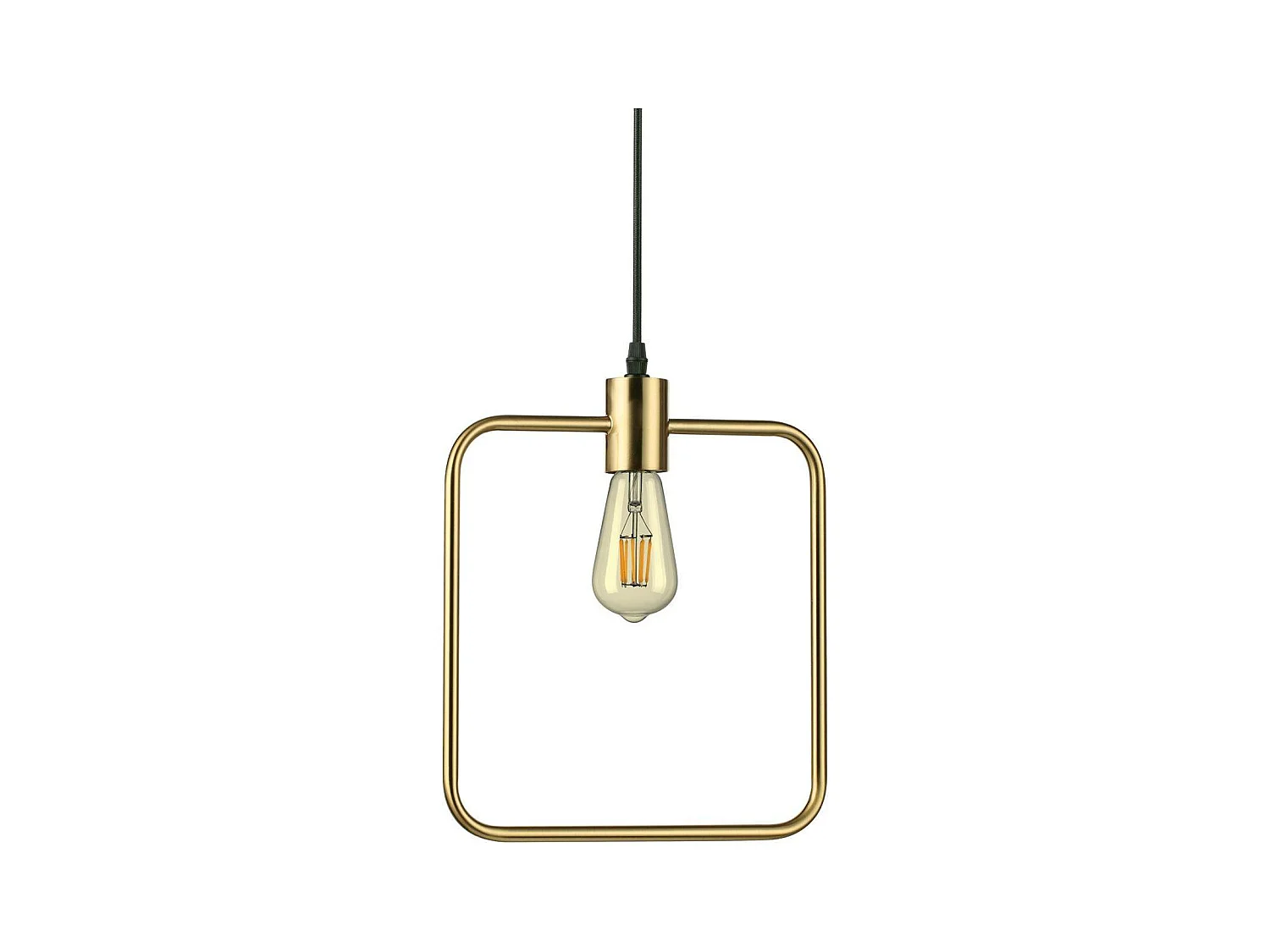 Ideal Lux Abc Plafonnier à 1 lumière en laiton antique, E27