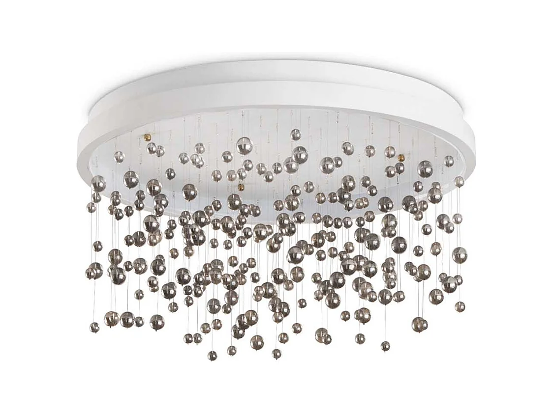 Ideal Lux ARMONY Plafonnier Semi-Encastré Blanc 4900Lm 3000K