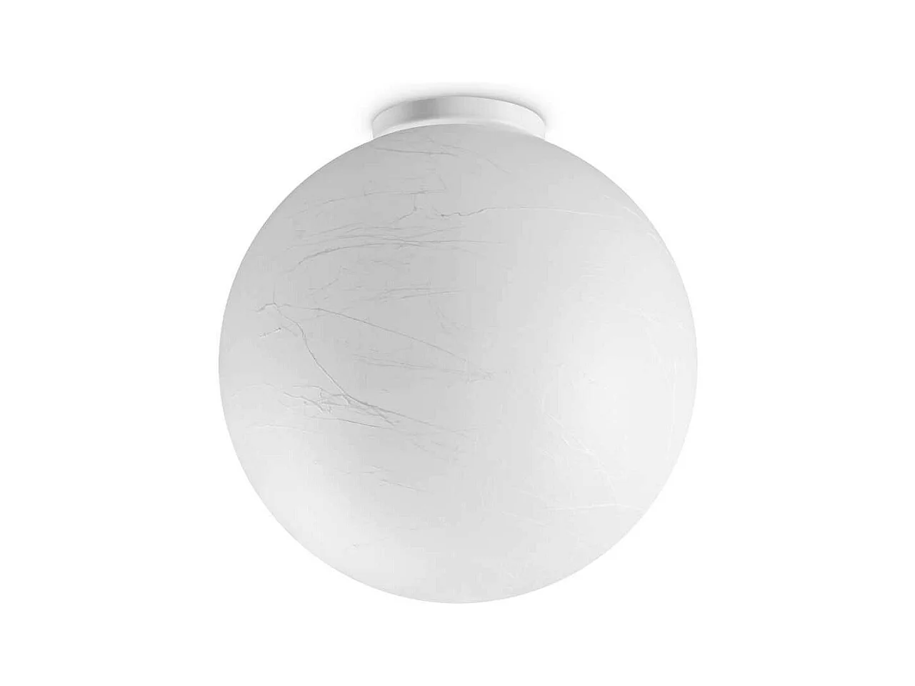 Ideal Lux CARTA Plafonnier Globe Blanc 40cm