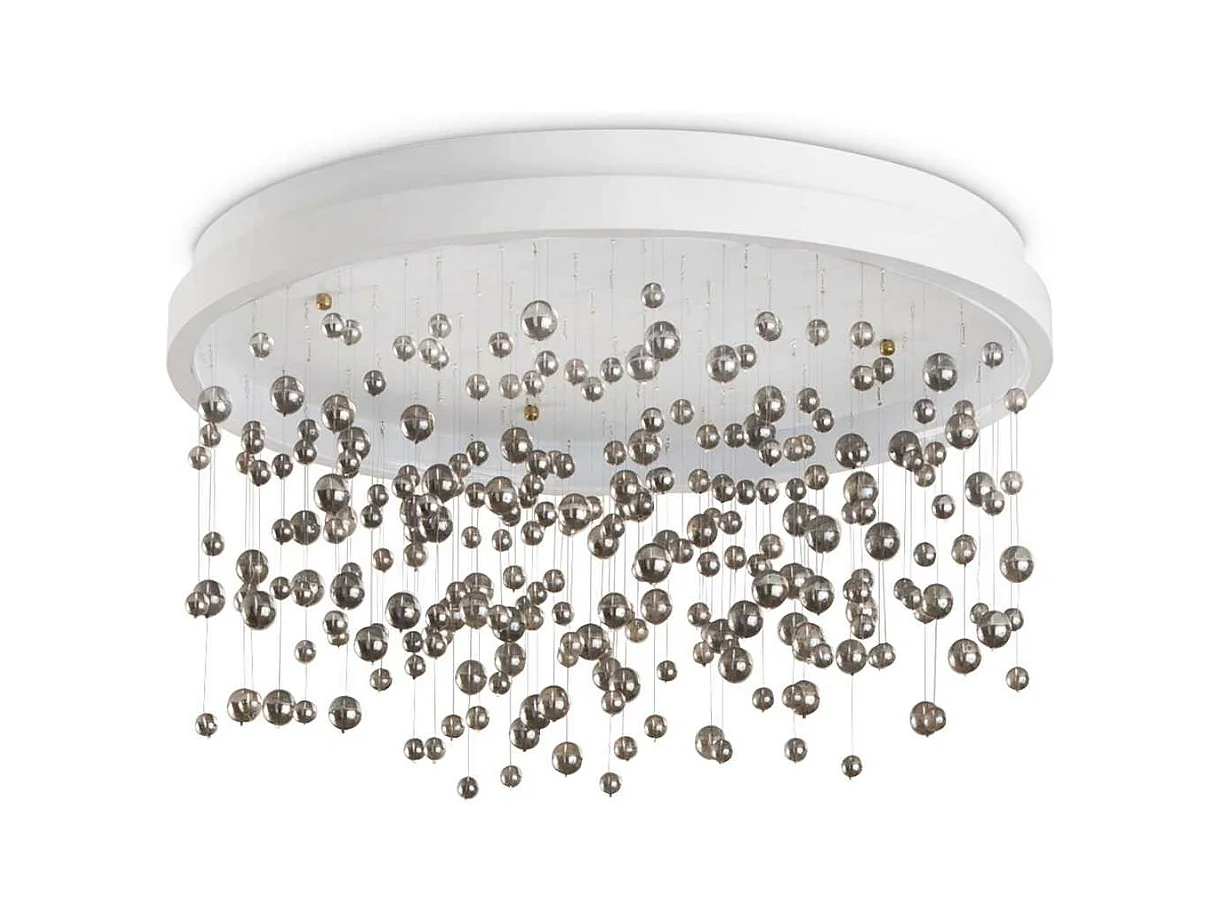 Ideal Lux ARMONY Plafonnier Semi-Encastré Blanc 5650Lm 3000K