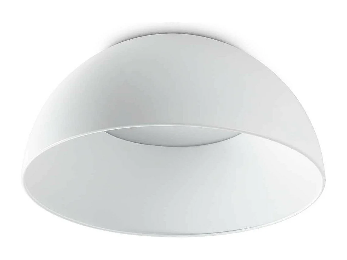 Ideal Lux COROLLA Integrierte LED-Schalen-Deckenleuchte, halbbündig, Weiß, 2800 lm, 3000 K