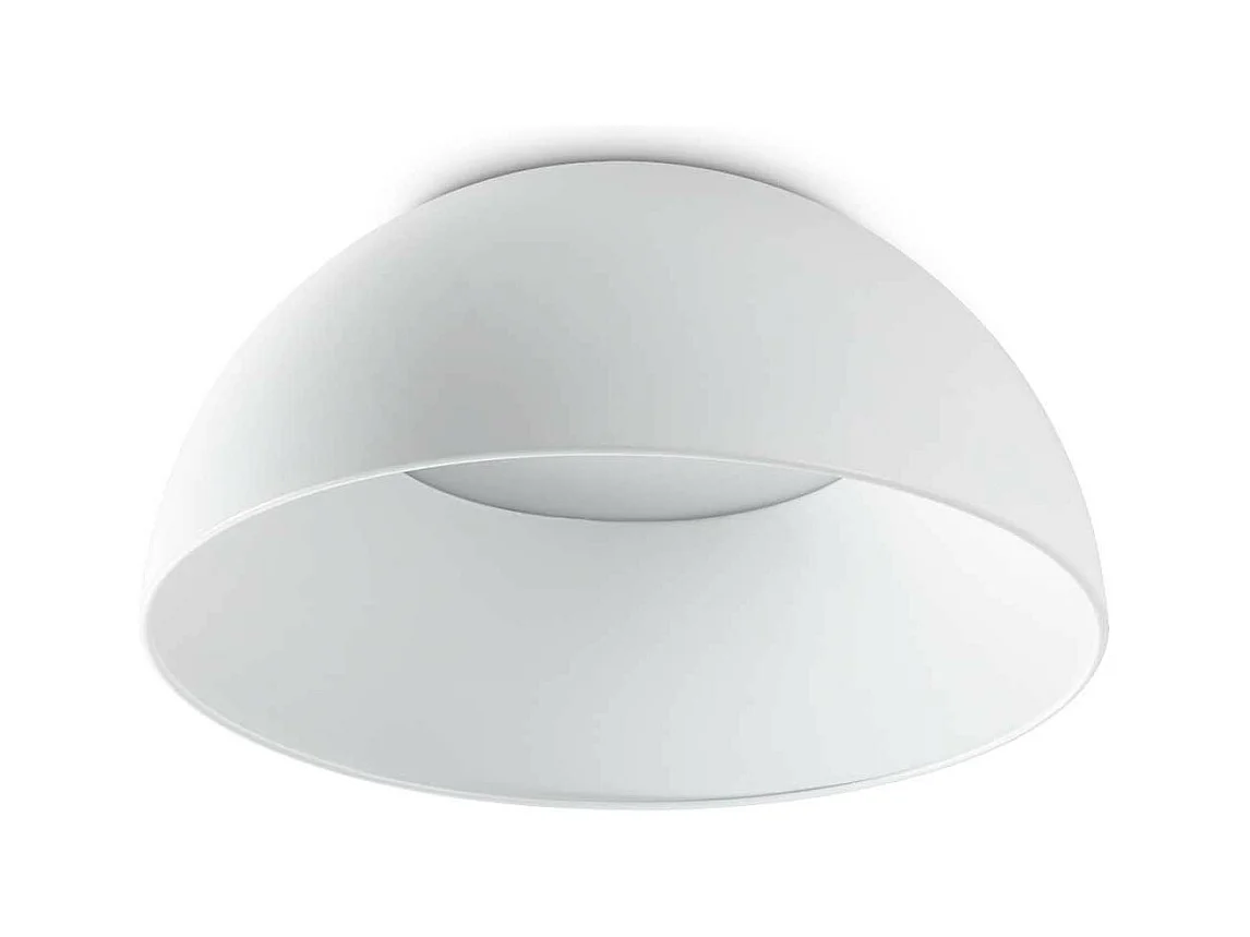 Ideal Lux COROLLA Plafonnier Semi-Encastré Bol LED Intégré Blanc 2800Lm 3000K