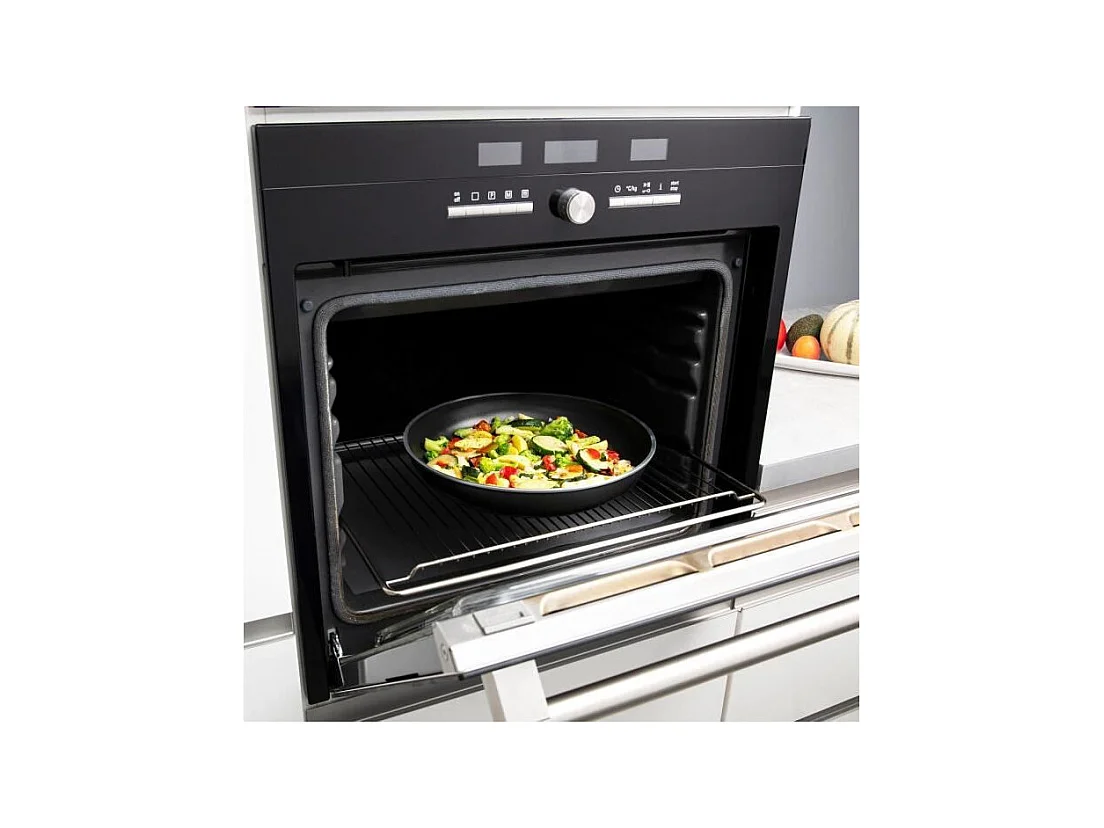 Batterie de cuisine 10 pieces Arthur Martin - Aluminium - Tous feux sauf induction - Noir