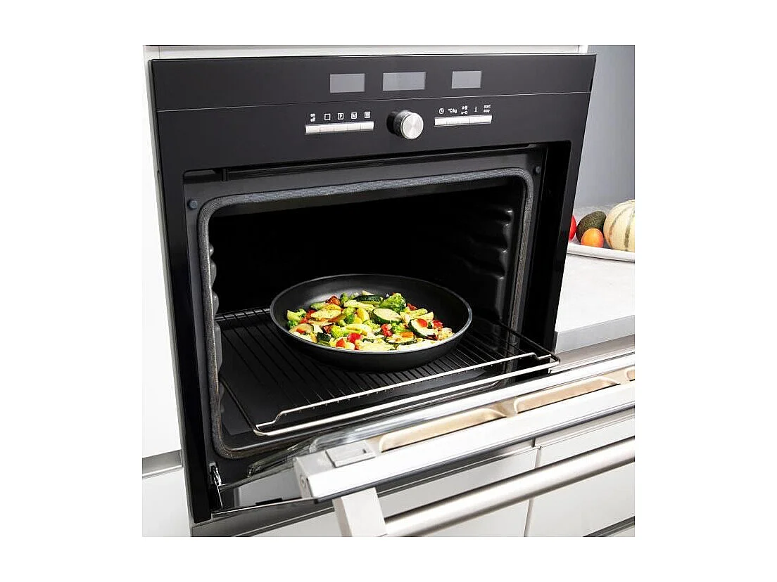 Batterie de cuisine 10 pieces Arthur Martin - Aluminium - Tous feux sauf induction - Noir