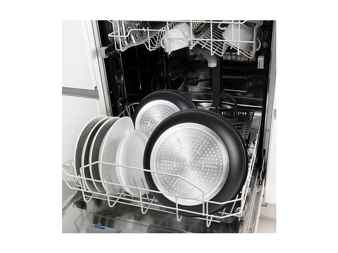 10-delige kookset - Aluminium - Zwart