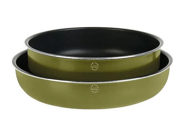 Batterie de cuisine amovible 5 pieces SITRAM en aluminium pressé recyclé