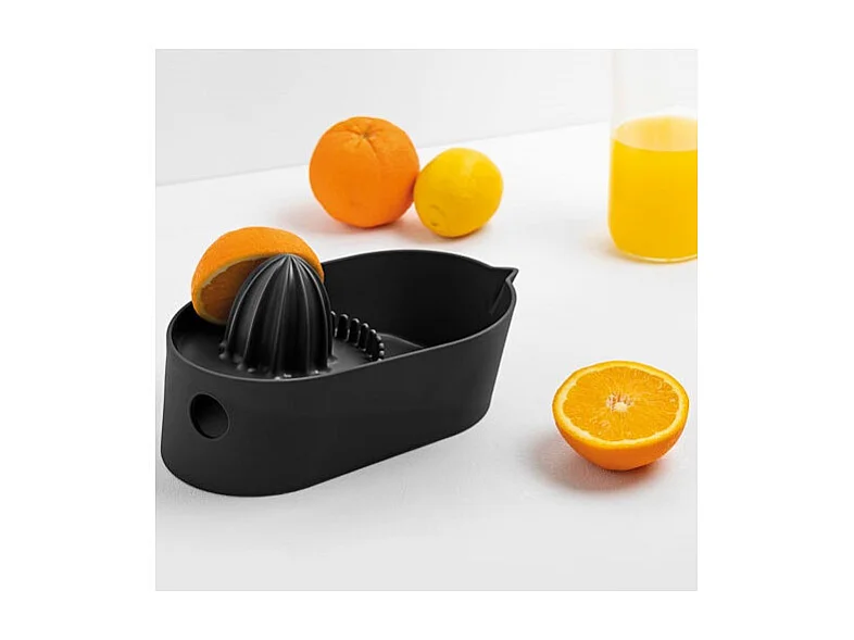 Presse-agrumes noir Blim Plus - Collection Create Oblo - Facile, rapide et pratique pour vos jus d'agrumes