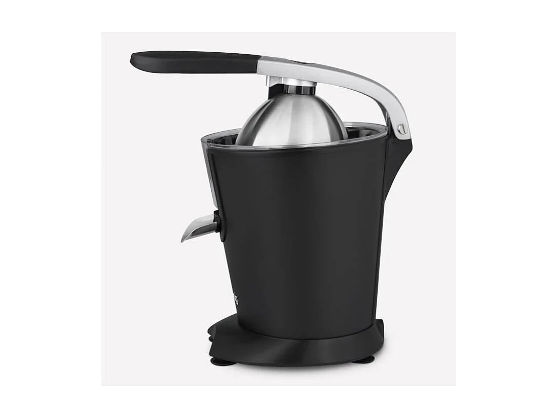 Presse agrumes - HKoeNIG - AGR82 - Electrique - 160 W - Appareil silencieux - Noir mat et acier inoxydable