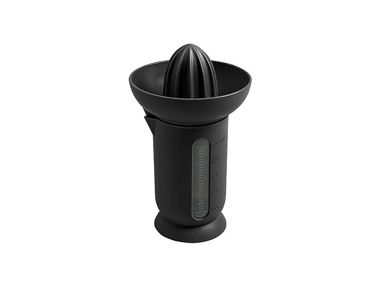 Presse-agrumes noir UFO avec récipient Blim Plus - Collection CREATE