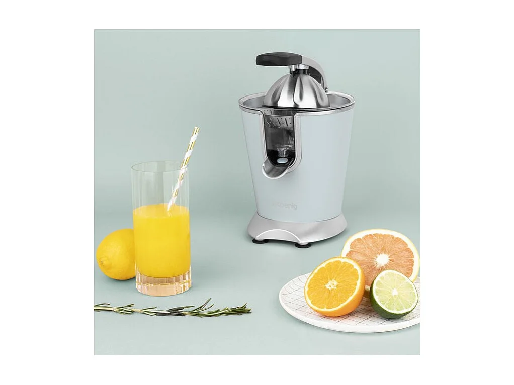 Presse-agrumes électrique H.Koenig AGR86 en inox pour des jus savoureux et vitaminés