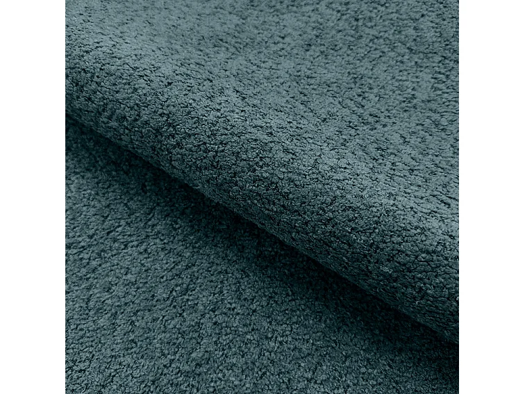 Emporius Lit Rembourré 200x200 cm Billo - lit double avec Rangement, Tête de Lit - Lit adulte, Chambre d'Adolescent - Bouclé Vert (Anthology 13)