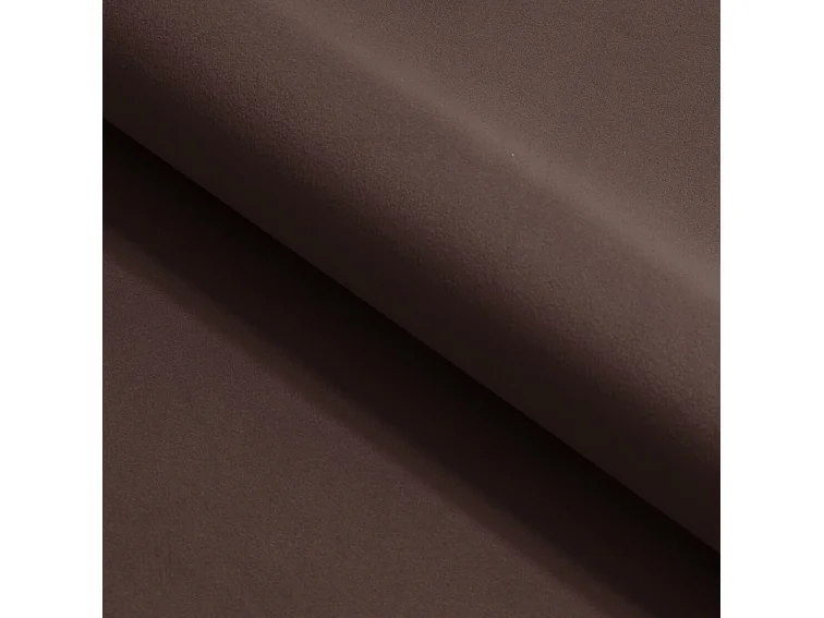 Emporius Lit avec sommier 140x200 Cloud - Lit rembourré, Lit adulte - Lit double avec Rangement, tête de lit - Velvet Brun (Jupiter 31)