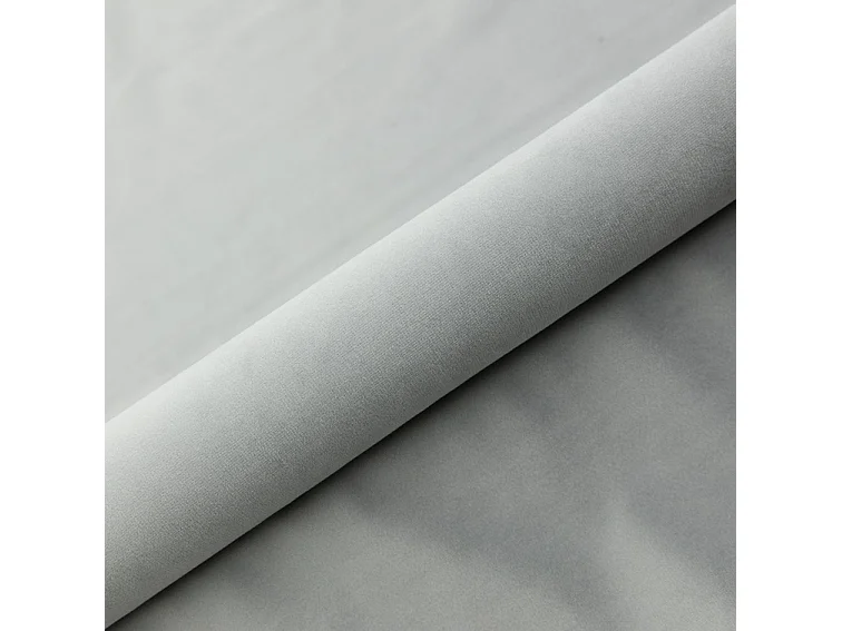 Emporius Lit Capitonné 200x200 Lisbon - Lit avec Sommier à Lattes, Rangement, Tête de Lit - Lit double velvet Gris clair (Magic Velvet 2218)