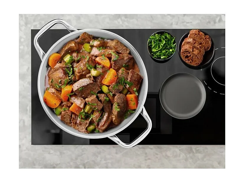 AM2513 Arthur Martin Marmite 28 cm avec couvercle – Acier Inoxydable – Tous feux dont induction