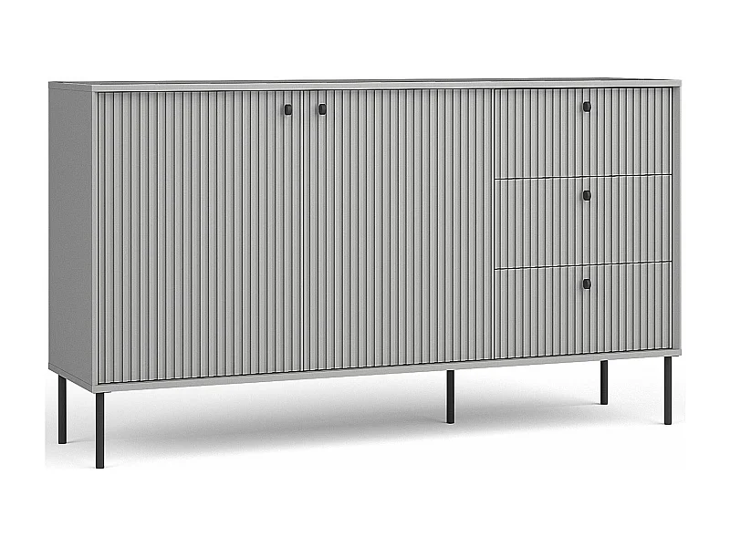 KOMMODE Iris grau 156,2 / 40,5 / 89,2 cm