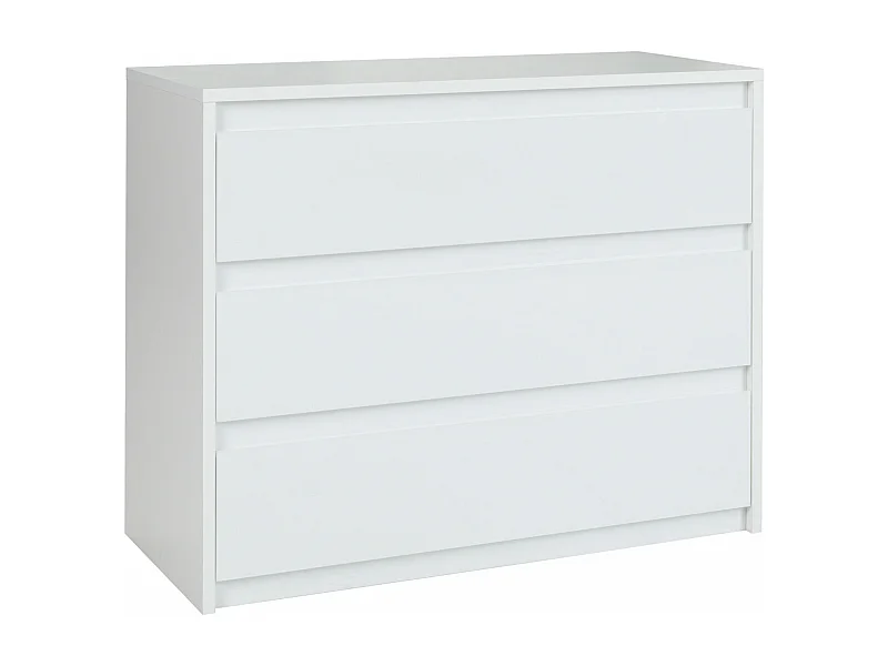 KOMMODE Italia weiß matt / weiß hochglanz 110 / 46 / 87cm