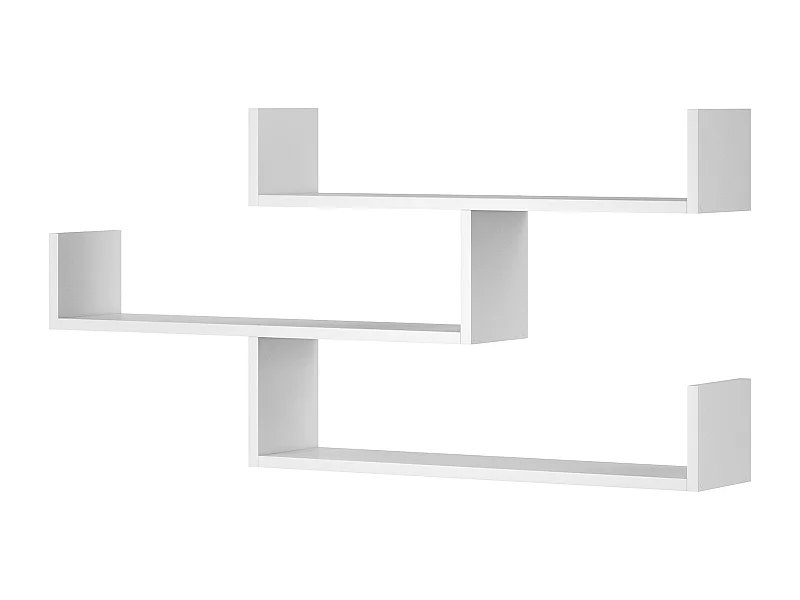 WANDREGAL Trio weiß 119 / 18 / 55cm