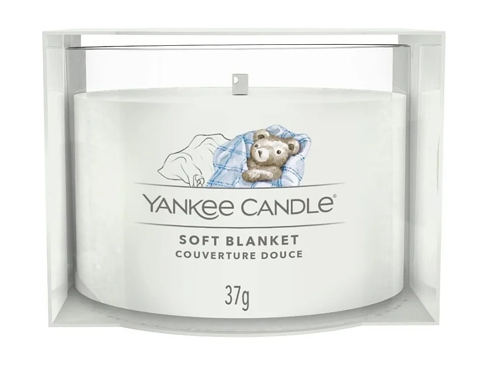 Bougie votive verre couverture douce