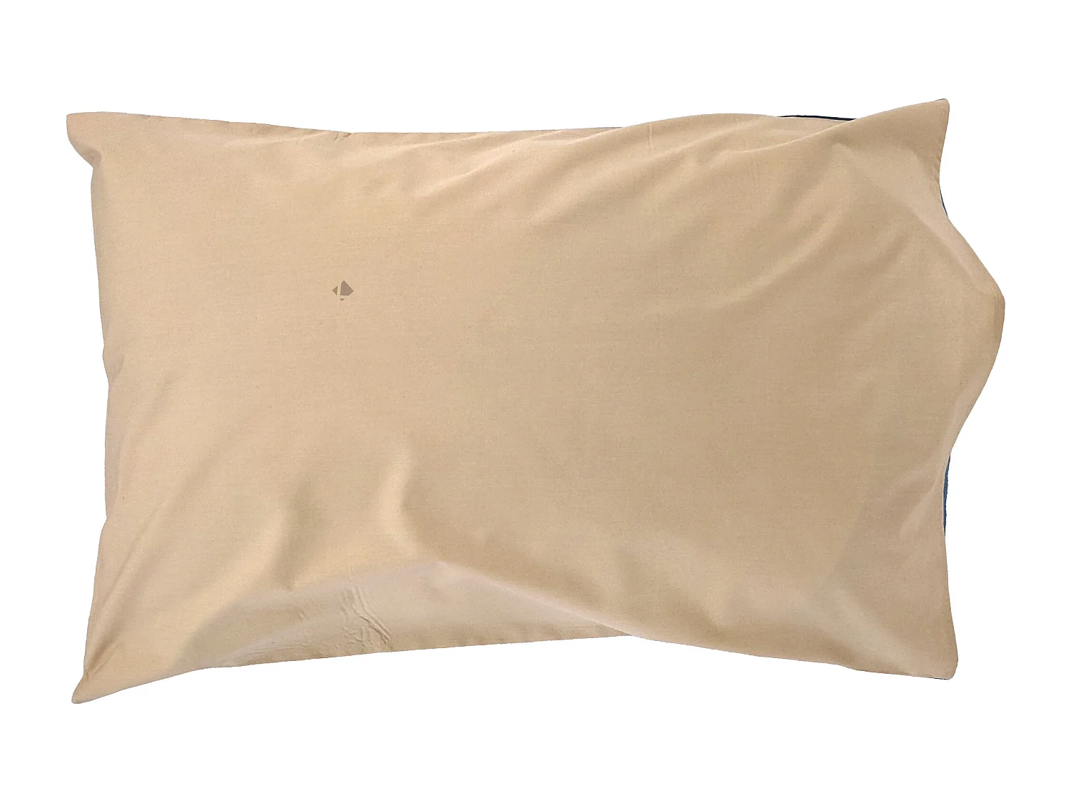 Taie d'oreiller 50x70 cm en percale de coton LINOA bleu cobalt