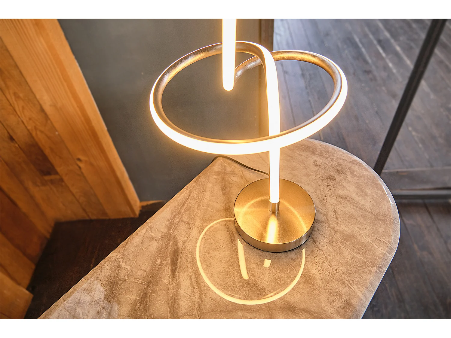 Dressoir - Grijs Imitatieleer - MARIA