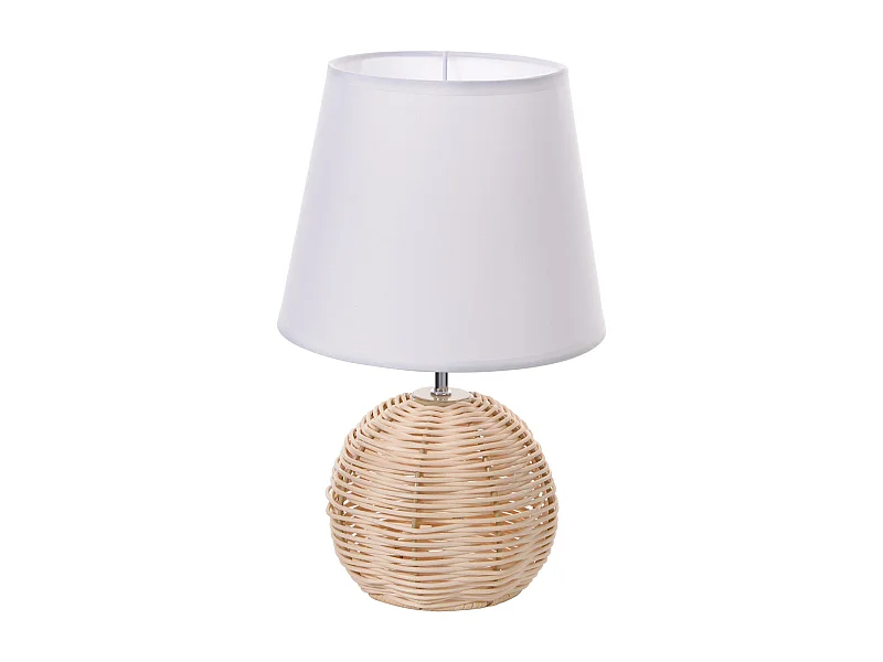 Arturesthome lampes de chevet lampes de table lampes de table en rotin pour la chambre et le salon d20 cm x h35 cm