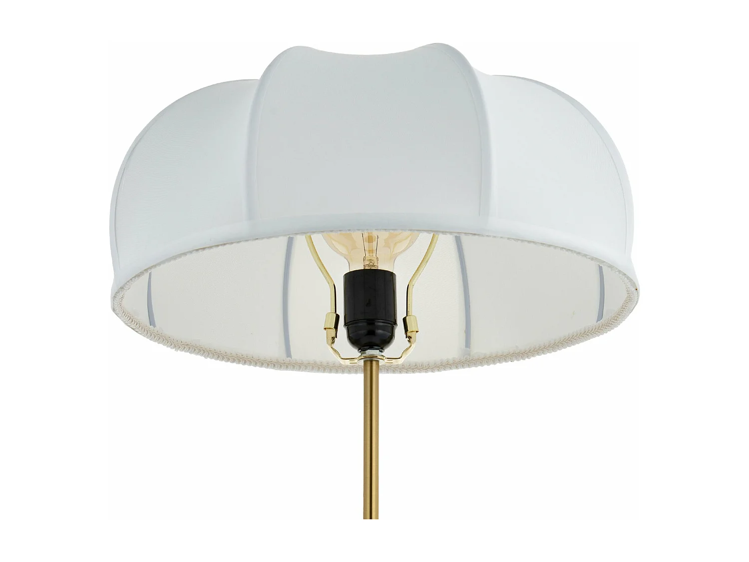 Arturesthome lampe de table lampe de chevet chambre convient pour le salon et d'autres espaces de vie d36 cm x h60 cm,blanc