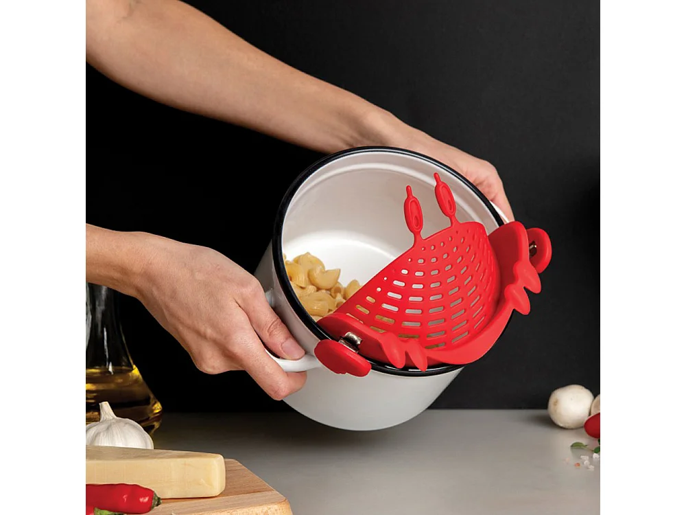 Passoire à clipser Crabby Rouge  PA Design