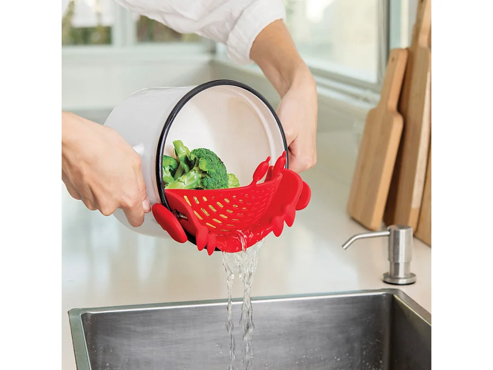 Passoire à clipser Crabby Rouge  PA Design