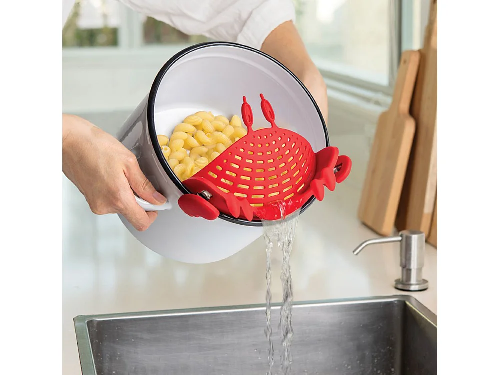 Passoire à clipser Crabby Rouge  PA Design