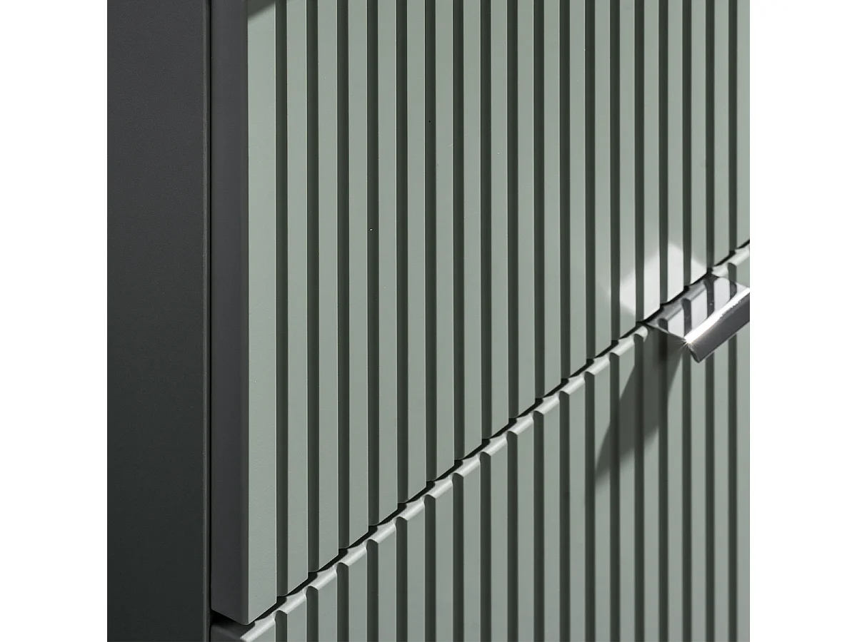 Móvel de lavatório Jade verde 80cm