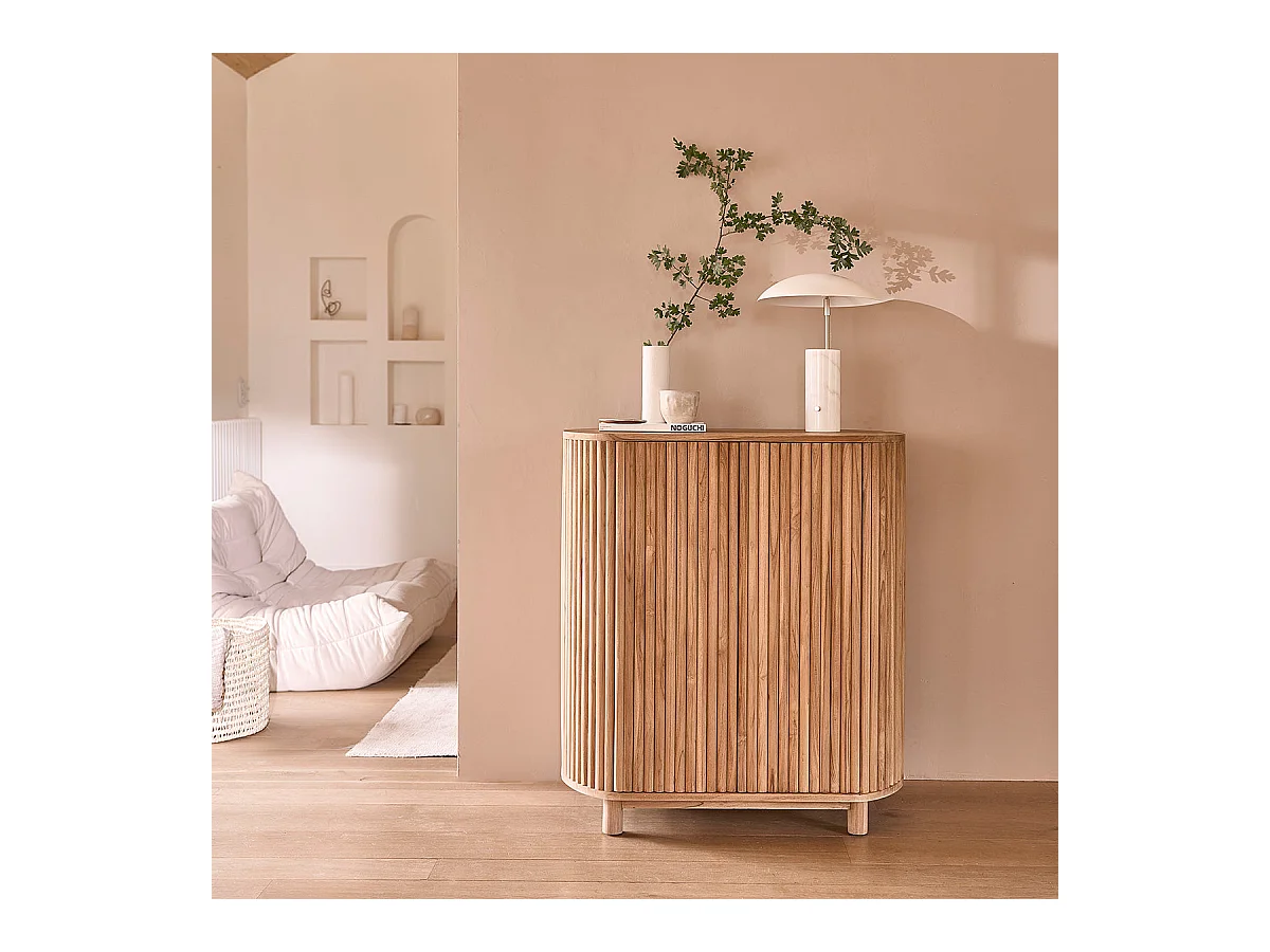 Buffet en bois de teck massif 90 cm