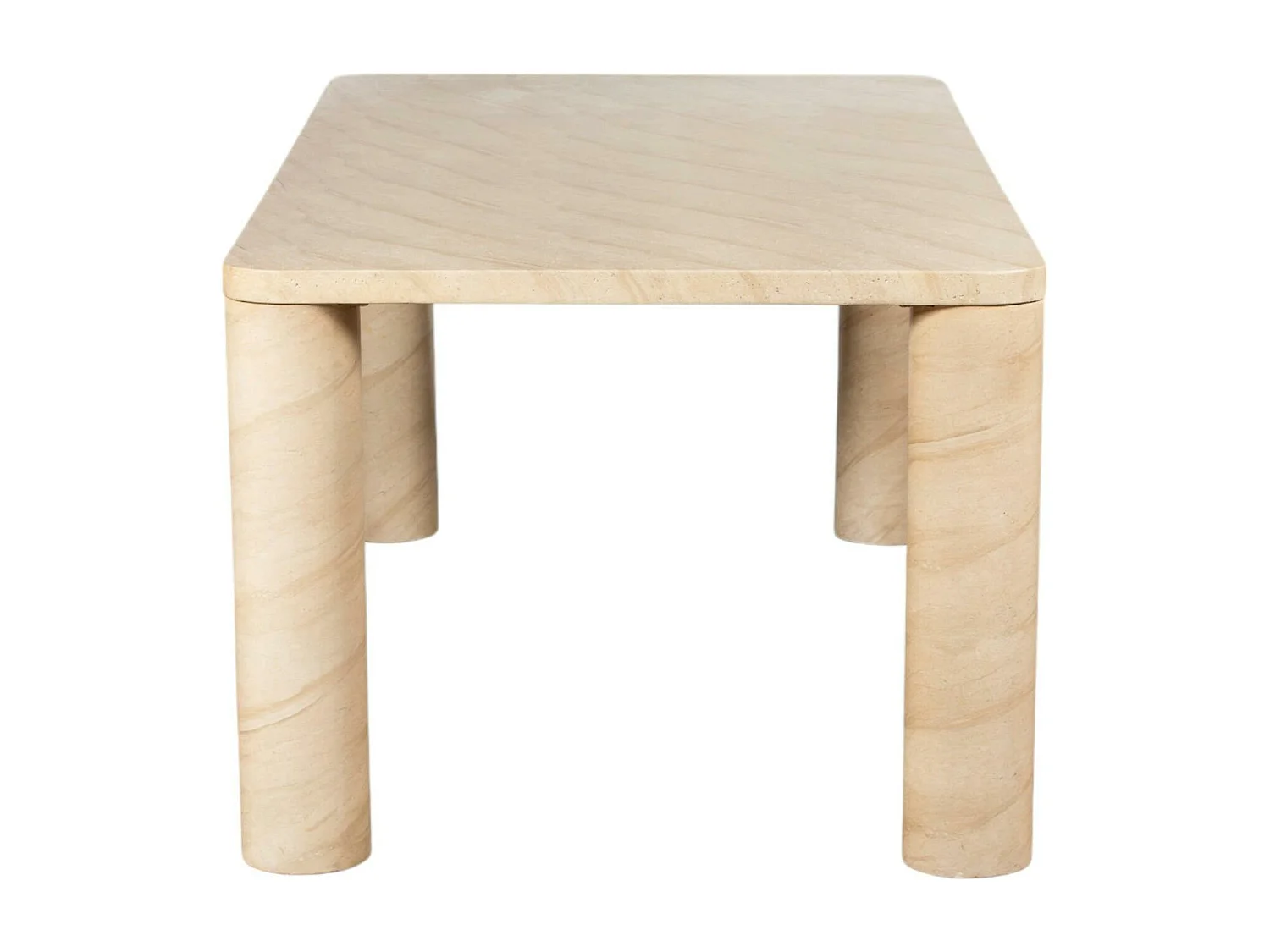 Table à manger en pierre forme organique 150 cm IDAHO