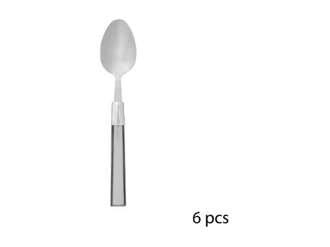 Ménagère Inox 24 Pièces "Tamar" 22cm Gris