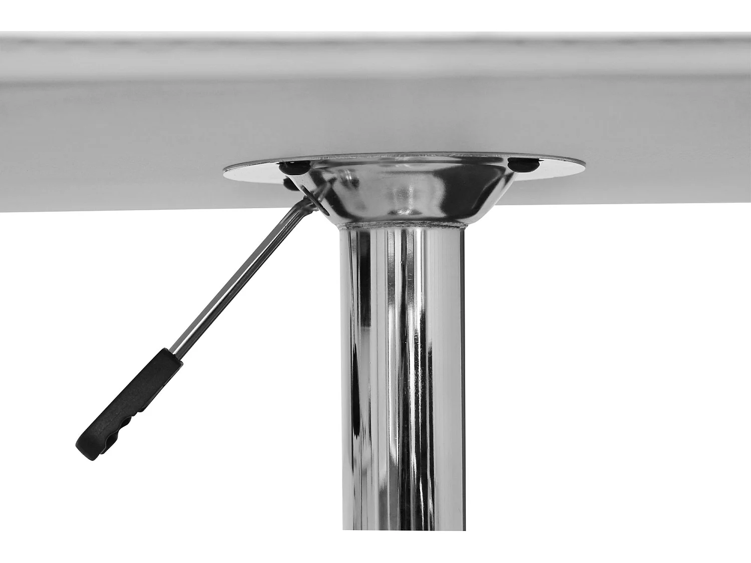 Mesa de cuero blanca