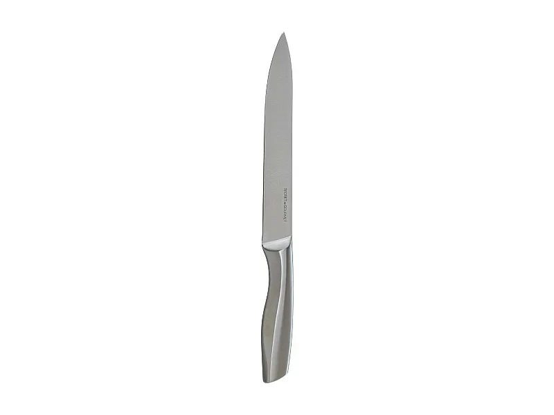 Couteau à Trancher Inox Forgé 34cm Gris