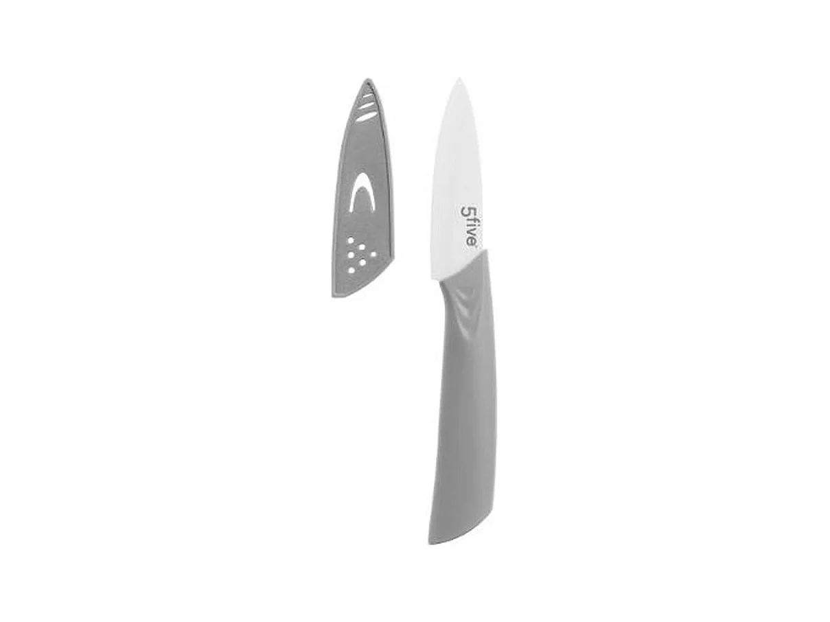 Couteau en Céramique "Zirco" 17cm Gris