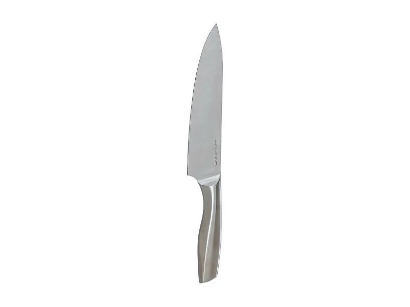 Couteau Chef "Inox Forgé" 34cm Gris