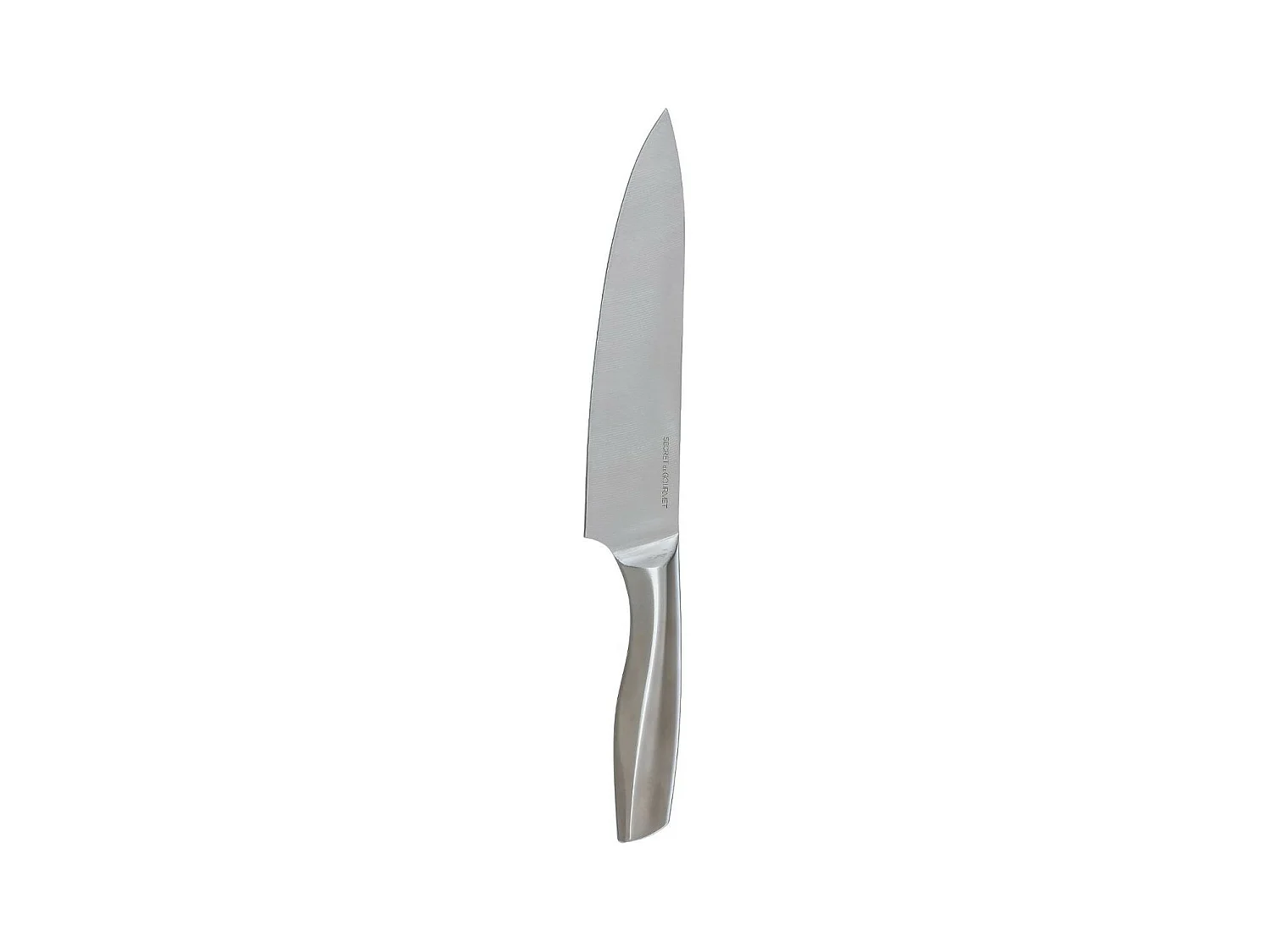 Couteau Chef "Inox Forgé" 34cm Gris